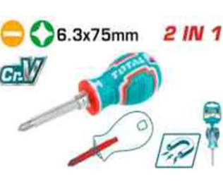[THT250216] THT250216 Desarmador perillero 2 en 1 TOTAL