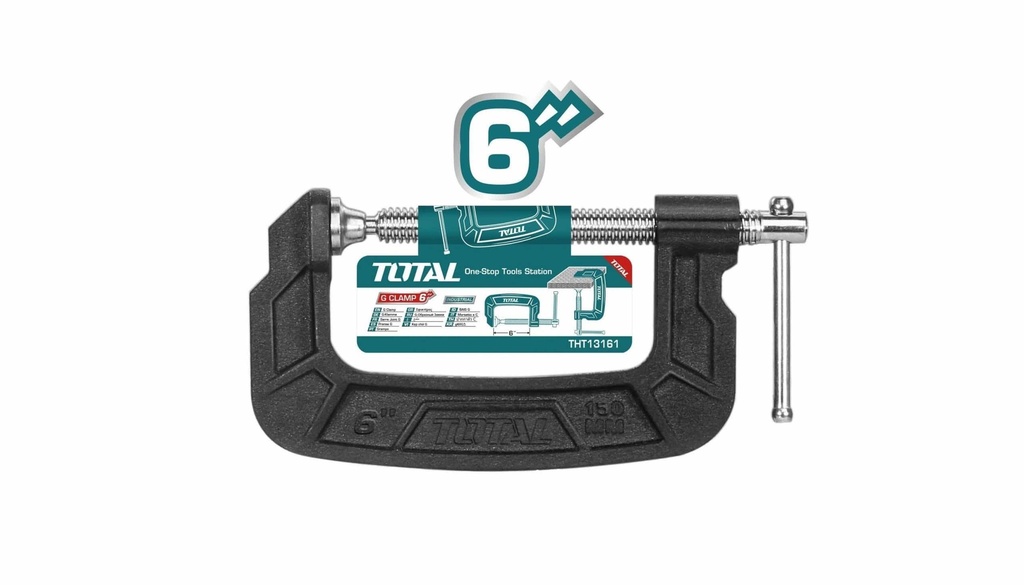 [THT13161] THT13161 Prensa C 6"TOTAL
