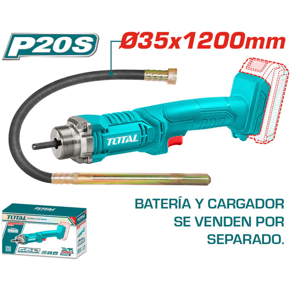[TCVLI202301] TCVLI202301 Vibrador de concreto 20V TOTAL