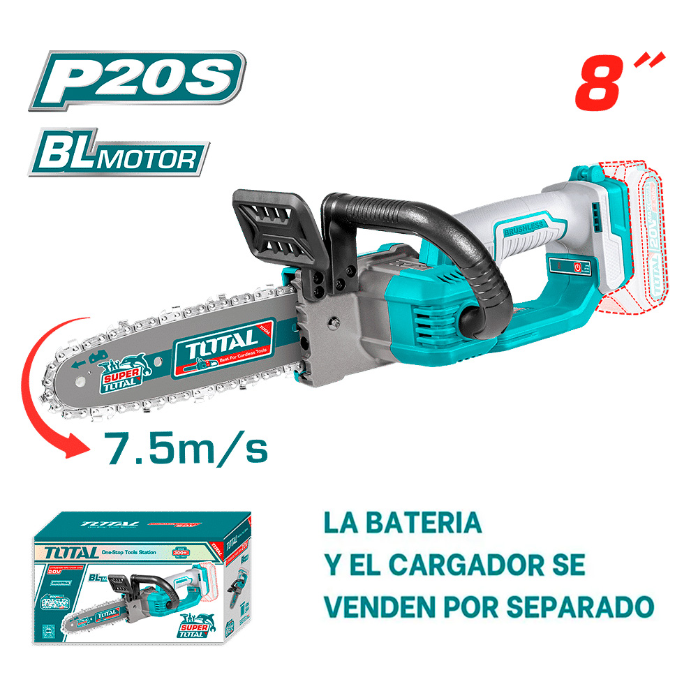 TGSLI2085 Mini sierra 8" 20v TOTAL