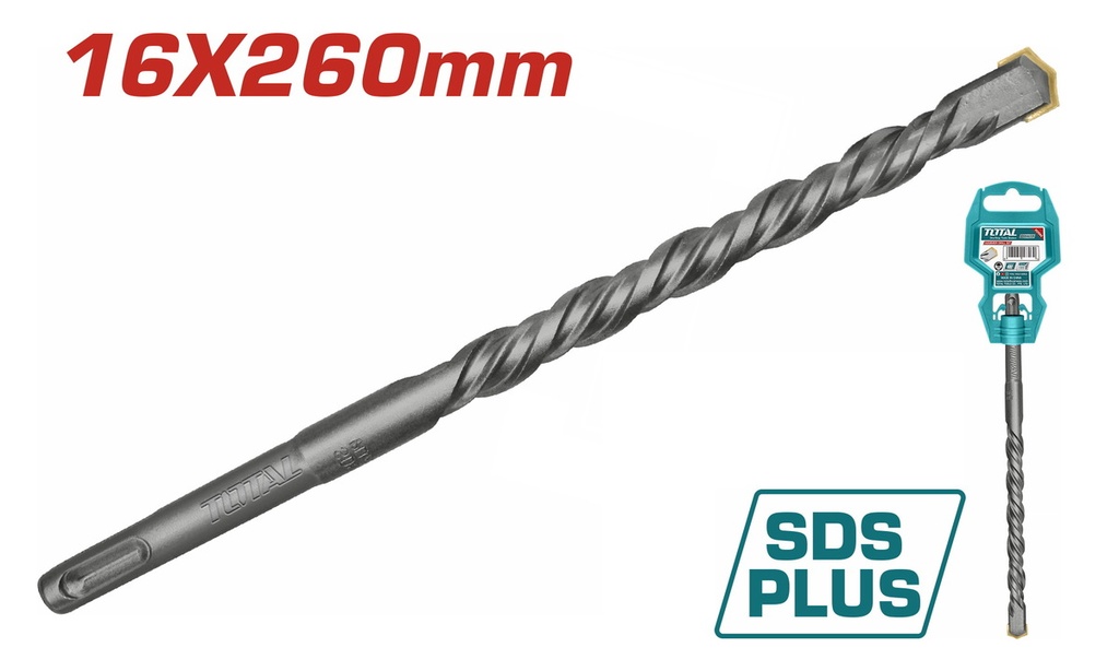 TAC311603 Broca SDS PLUS 16x260mm TOTAL