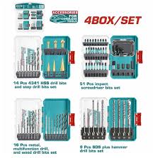 [TOS24094] TOS24094 Mega Combo de 4 Set de brocas TOTAL