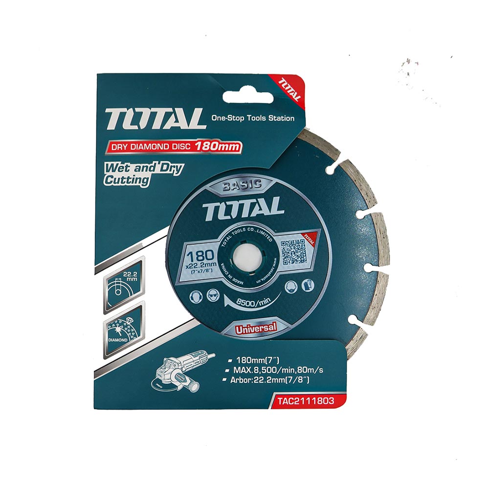 TAC2111803 Disco de concreto 7" TOTAL