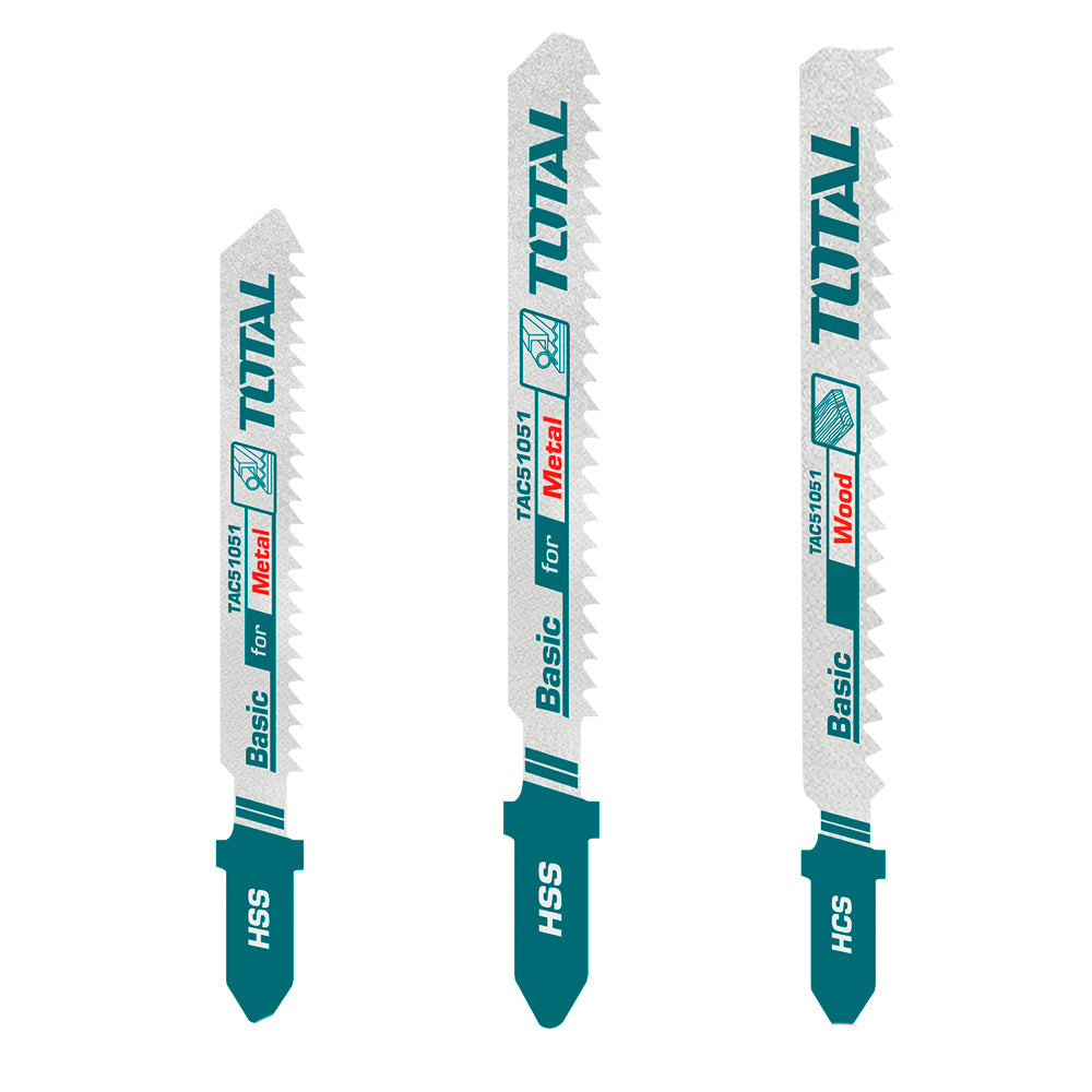 TAC51051 Jgo x 5pcs Hoja para Sierra Caladora MIXTA TOTAL