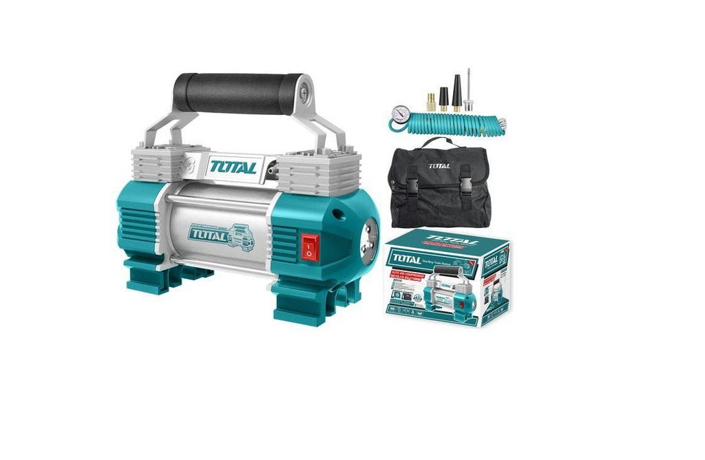 [TTAC2506] TTAC2506 Mini compresora para auto 12v TOTAL