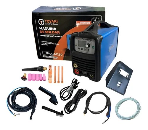 [TK-MIG250P] TK-MIG250P MAQUINA DE SOLDAR MIG 250AMP 1KG TOYAKI
