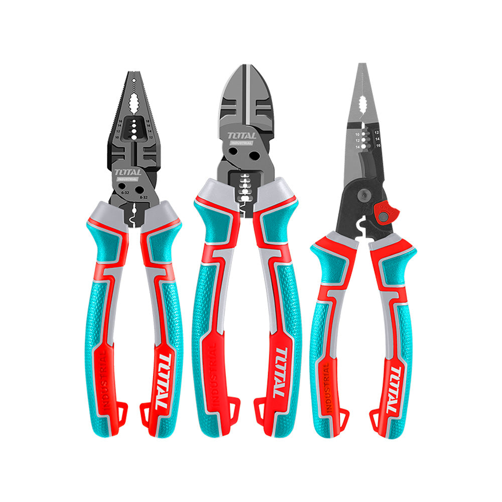 THT2MK231 Jgo x 3 pcs Alicates multifuncionales TOTAL