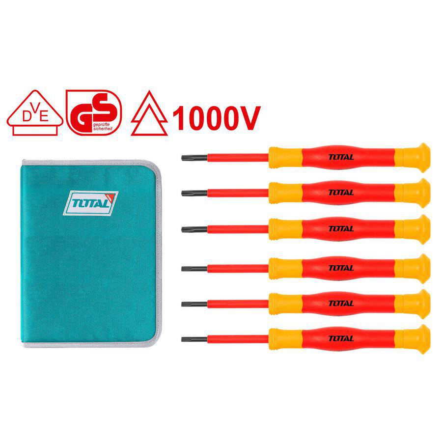 [THKIPSD0601] THKIPSD0601 Jgo x 6pcs Desarmador de precision Dielectrico