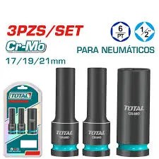 [THKISD12042L] THKISD12042L Jgo x3pcs Dados dde Impacto TUBULARES TOTAL