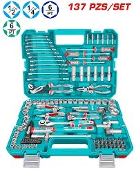 [THKTHP21376] THKTHP21376 Set x 137pcs Dados y Herramientas Manuales