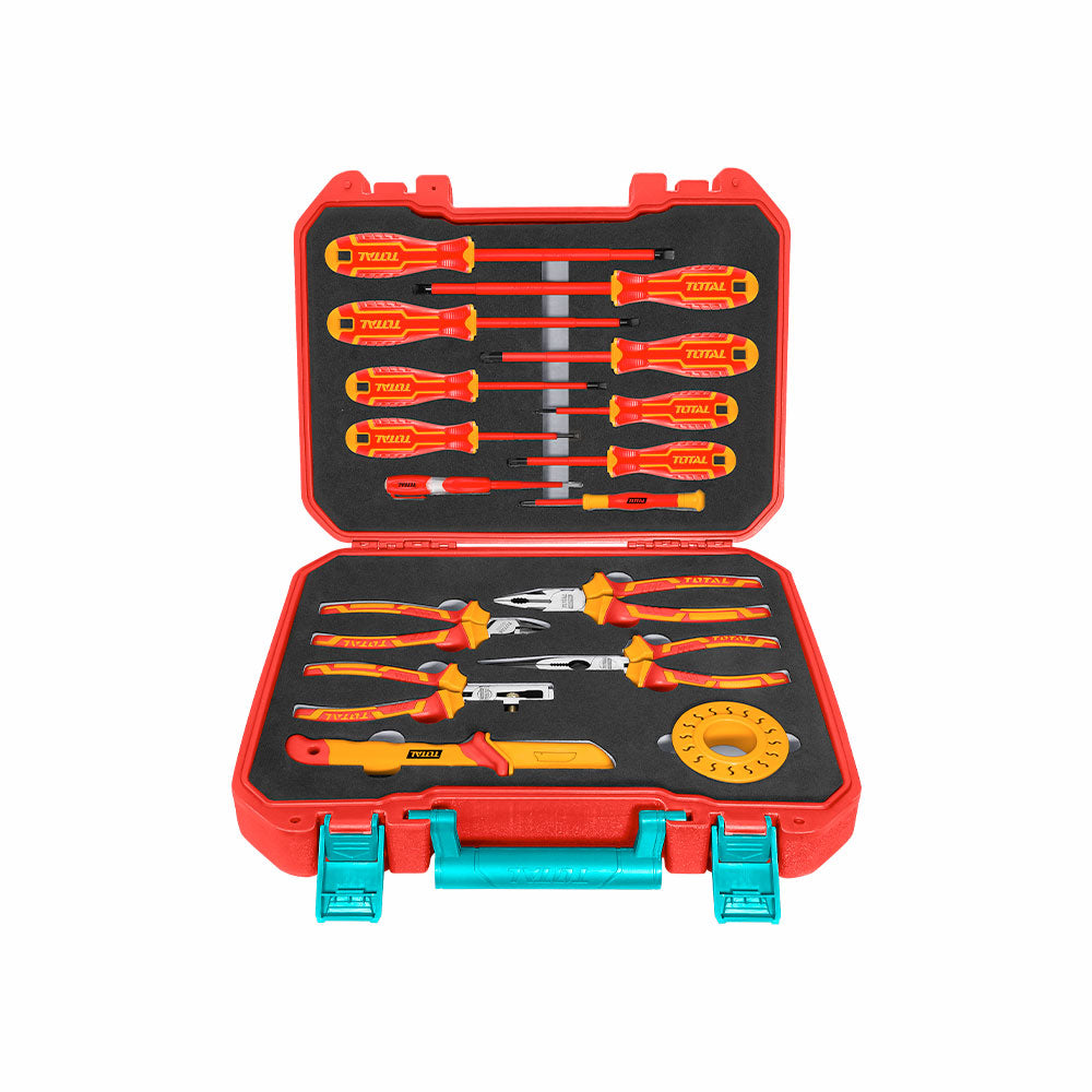 THKITH1601 Juego de 16 herramientas manuales aisladas