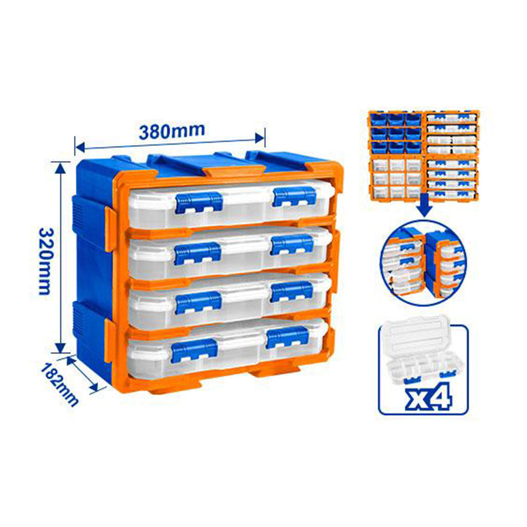 [WTB8344] WTB8344  Almacenamiento Modular apilable WADFOW