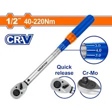 [WWQ7D22] WWQ7D22 Llave dinamométrica preestablecida 1/2 60320 nm WADFOW