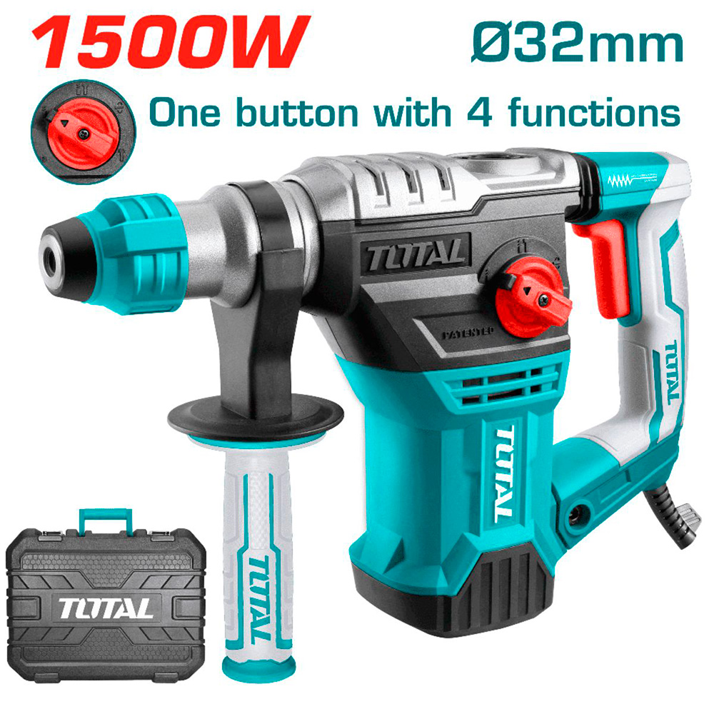 [TH1153236] TH1153236 Rotomartillo 1500W TOTAL INDUSTRIAL TOTAL
