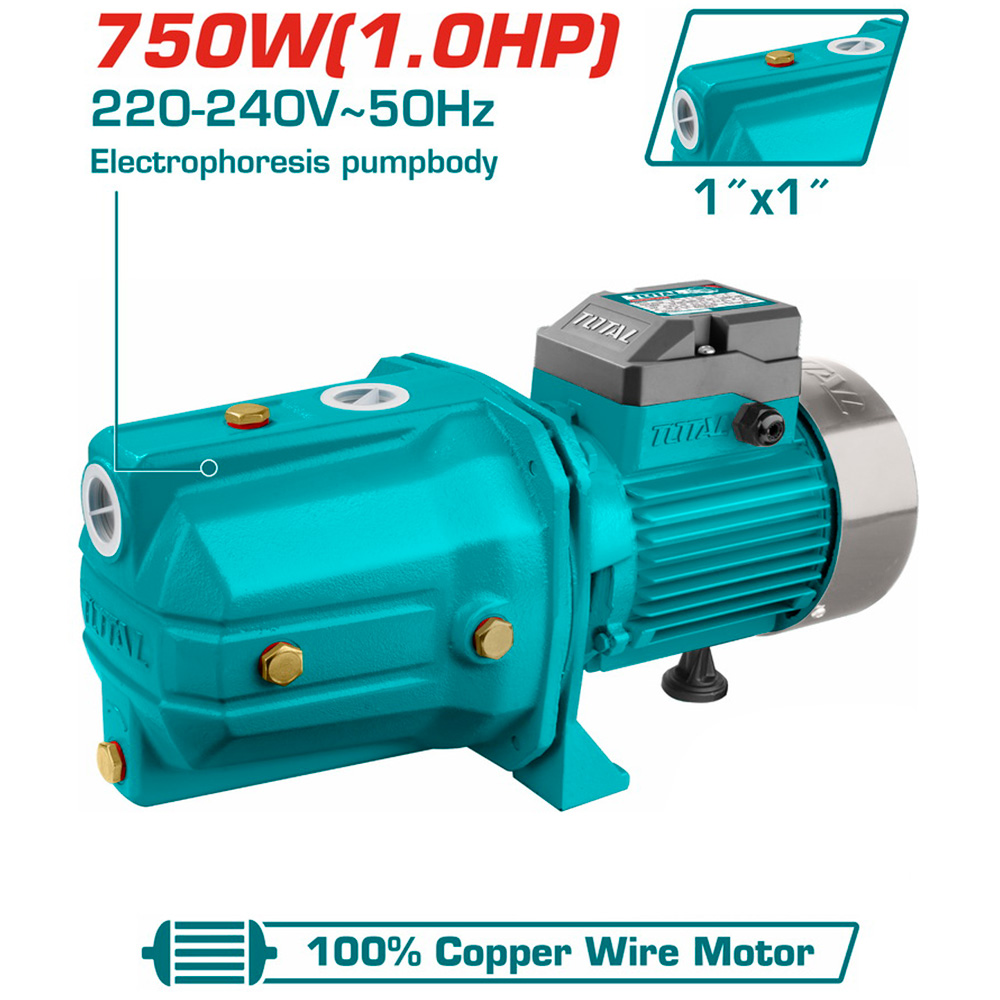 TWP37506-5 Bomba de Agua 1Hp 1x1 TOTAL