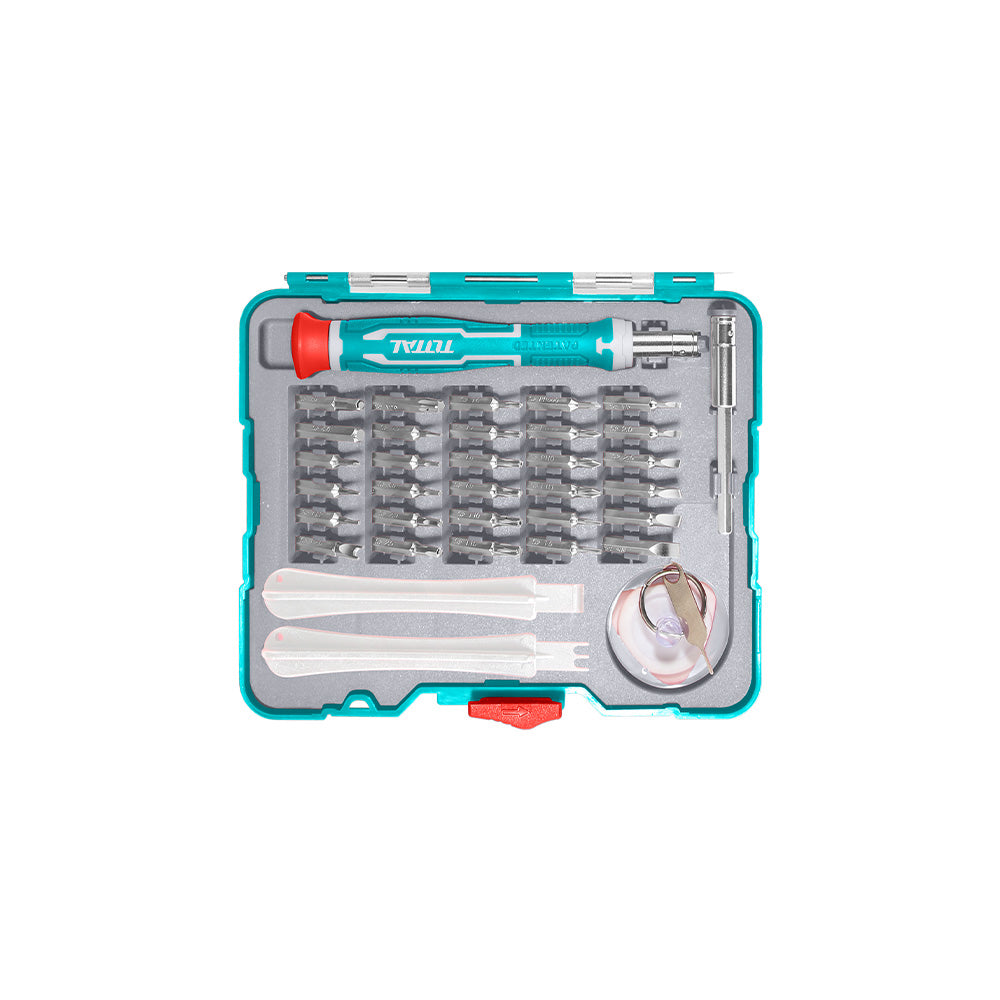 [TACSD30376] TACSD30376 Jgo x37pcs Desarmador de precisión TOTAL