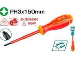 [THTISPH3150] THTISPH3150 Desarmador Estrella PH3 x150mm DIelectrico TOTAL