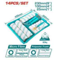 [THT862302] THT862302 Juego 14 en 1 Rodillos con bandeja TOTAL
