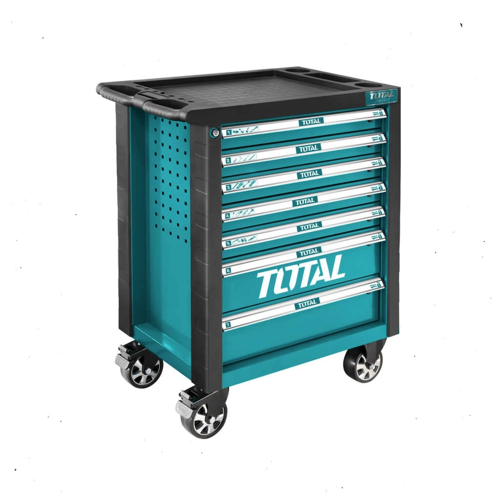 THRC01071 Carro Porta herramientas con 7 cajones TOTAL