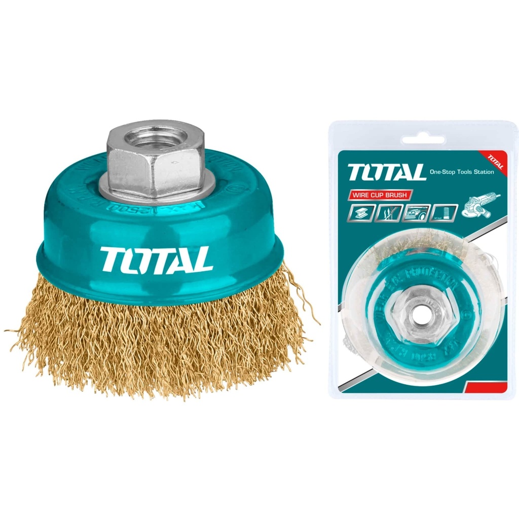TAC31031 Escobilla de copa 3" 75mmTOTAL