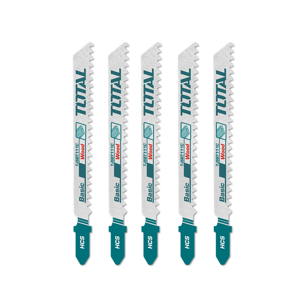 TJSBT111C CUCHILLAS PARA CALADORA SET 5PCS MADERA/METAL/AL TOTAL