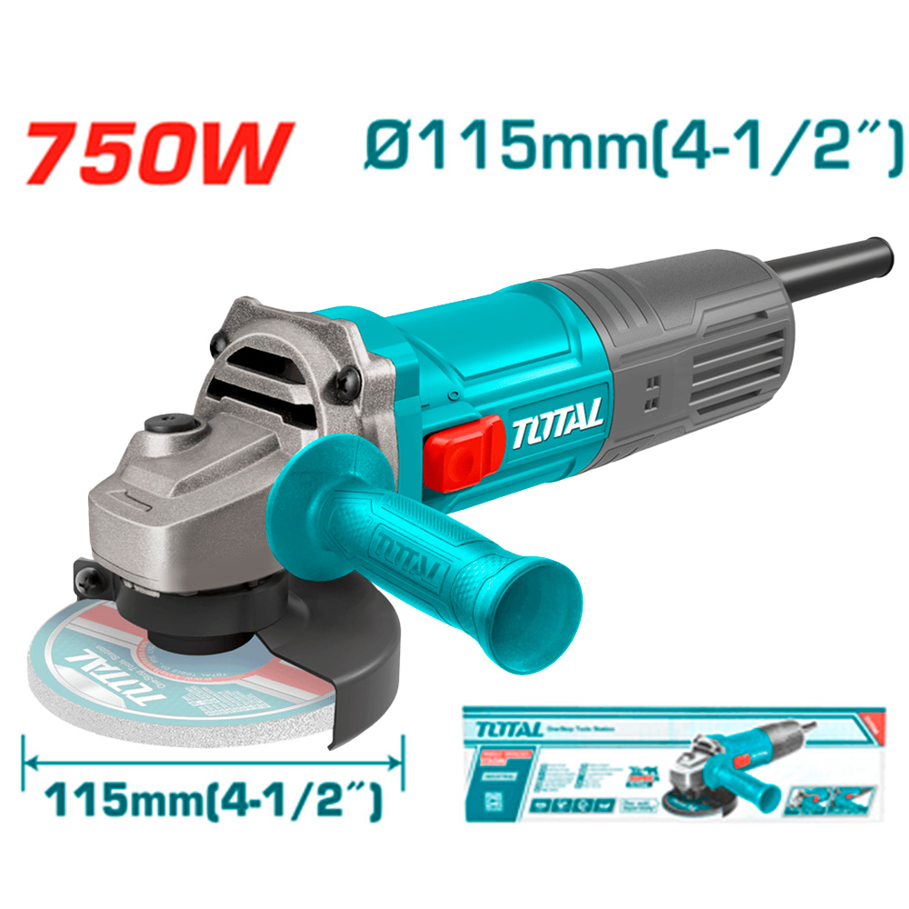 [TG10711556] TG10711556 Amoladora 4 1/2" 750W TOTAL