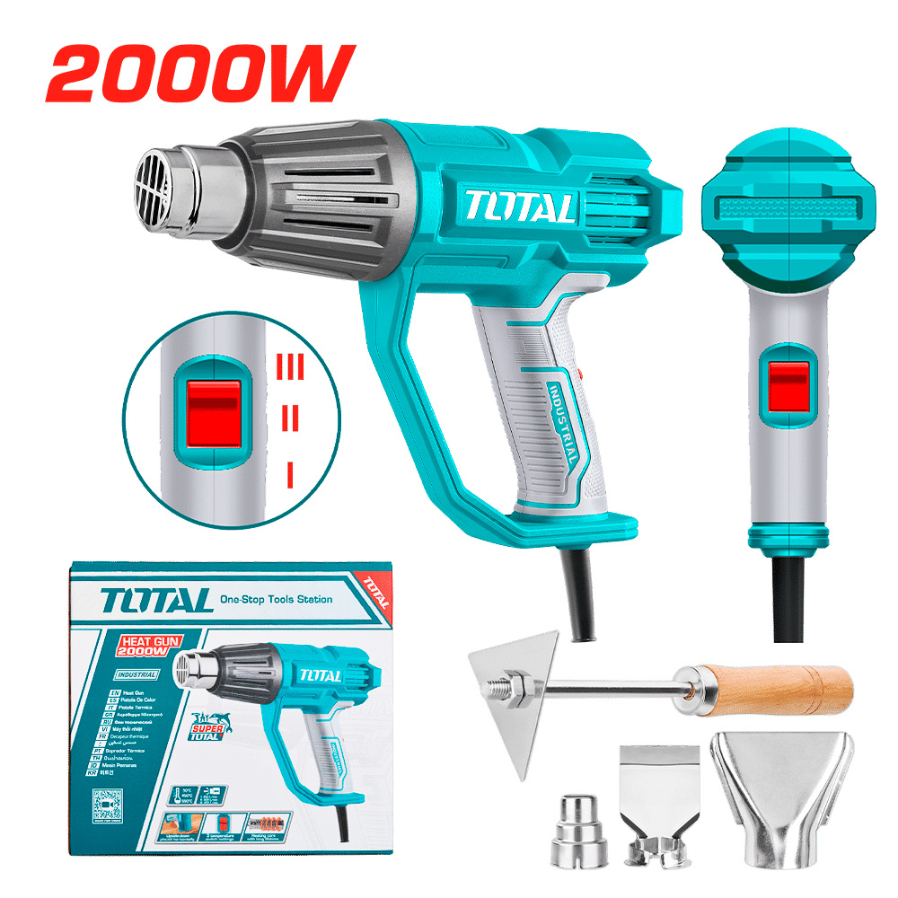 [TB20078] TB20078 Pistola de calor 2000W CON BOQUILLASTOTAL