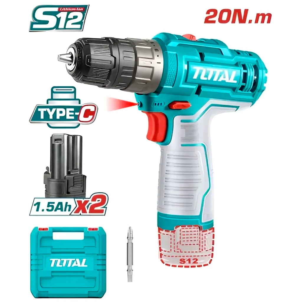 [TDLI12202] TDLI12202 Atornillador 12v ENTRADA CTOTAL
