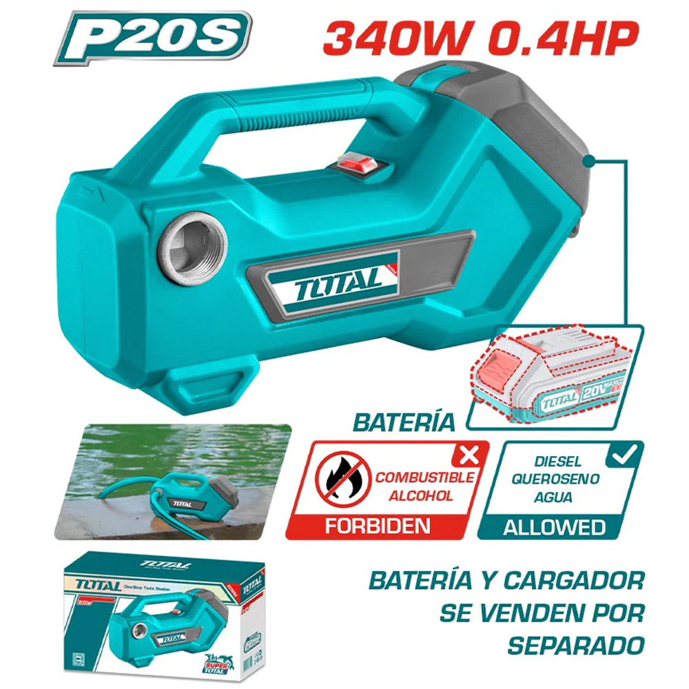 [TTPLI2001] TTPLI2001 Bomba de Agua 20VTOTAL