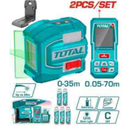 [TOSLL0401] TOSLL0401 Combo de Nivel Laser + Wincha láserTOTAL